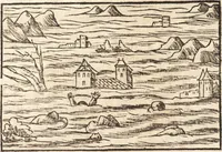 An illustration from Prodigiorvm ac ostentorvm chronicon : quae praeter naturae ordinem, motum, et operationem, et in svperioribus & his inferioribus mundi regionibus, ab exordio mundi usque ad haec nostra tempora, acciderunt ... (1557)