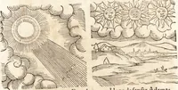 An illustration from Prodigiorvm ac ostentorvm chronicon : quae praeter naturae ordinem, motum, et operationem, et in svperioribus & his inferioribus mundi regionibus, ab exordio mundi usque ad haec nostra tempora, acciderunt ... (1557)