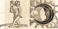 An illustration from Prodigiorvm ac ostentorvm chronicon : quae praeter naturae ordinem, motum, et operationem, et in svperioribus & his inferioribus mundi regionibus, ab exordio mundi usque ad haec nostra tempora, acciderunt ... (1557)