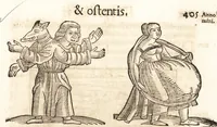 An illustration from Prodigiorvm ac ostentorvm chronicon : quae praeter naturae ordinem, motum, et operationem, et in svperioribus & his inferioribus mundi regionibus, ab exordio mundi usque ad haec nostra tempora, acciderunt ... (1557)