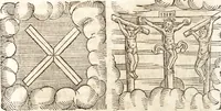 An illustration from Prodigiorvm ac ostentorvm chronicon : quae praeter naturae ordinem, motum, et operationem, et in svperioribus & his inferioribus mundi regionibus, ab exordio mundi usque ad haec nostra tempora, acciderunt ... (1557)