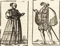 An illustration from Prodigiorvm ac ostentorvm chronicon : quae praeter naturae ordinem, motum, et operationem, et in svperioribus & his inferioribus mundi regionibus, ab exordio mundi usque ad haec nostra tempora, acciderunt ... (1557)