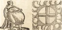 An illustration from Prodigiorvm ac ostentorvm chronicon : quae praeter naturae ordinem, motum, et operationem, et in svperioribus & his inferioribus mundi regionibus, ab exordio mundi usque ad haec nostra tempora, acciderunt ... (1557)