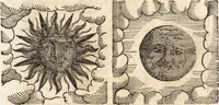 An illustration from Prodigiorvm ac ostentorvm chronicon : quae praeter naturae ordinem, motum, et operationem, et in svperioribus & his inferioribus mundi regionibus, ab exordio mundi usque ad haec nostra tempora, acciderunt ... (1557)