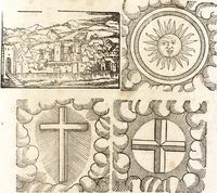 An illustration from Prodigiorvm ac ostentorvm chronicon : quae praeter naturae ordinem, motum, et operationem, et in svperioribus & his inferioribus mundi regionibus, ab exordio mundi usque ad haec nostra tempora, acciderunt ... (1557)
