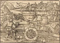 An illustration from Prodigiorvm ac ostentorvm chronicon : quae praeter naturae ordinem, motum, et operationem, et in svperioribus & his inferioribus mundi regionibus, ab exordio mundi usque ad haec nostra tempora, acciderunt ... (1557)