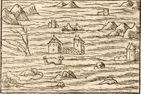 Picture 60 of 990 from Prodigiorvm ac ostentorvm chronicon : quae praeter naturae ordinem, motum, et operationem, et in svperioribus & his inferioribus mundi regionibus, ab exordio mundi usque ad haec nostra tempora, acciderunt ... (1557), leaf 48