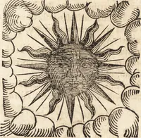 An illustration from Prodigiorvm ac ostentorvm chronicon : quae praeter naturae ordinem, motum, et operationem, et in svperioribus & his inferioribus mundi regionibus, ab exordio mundi usque ad haec nostra tempora, acciderunt ... (1557)