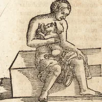 An illustration from Prodigiorvm ac ostentorvm chronicon : quae praeter naturae ordinem, motum, et operationem, et in svperioribus & his inferioribus mundi regionibus, ab exordio mundi usque ad haec nostra tempora, acciderunt ... (1557)