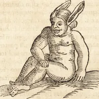 An illustration from Prodigiorvm ac ostentorvm chronicon : quae praeter naturae ordinem, motum, et operationem, et in svperioribus & his inferioribus mundi regionibus, ab exordio mundi usque ad haec nostra tempora, acciderunt ... (1557)