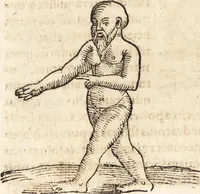 An illustration from Prodigiorvm ac ostentorvm chronicon : quae praeter naturae ordinem, motum, et operationem, et in svperioribus & his inferioribus mundi regionibus, ab exordio mundi usque ad haec nostra tempora, acciderunt ... (1557)