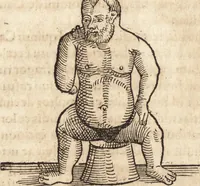 An illustration from Prodigiorvm ac ostentorvm chronicon : quae praeter naturae ordinem, motum, et operationem, et in svperioribus & his inferioribus mundi regionibus, ab exordio mundi usque ad haec nostra tempora, acciderunt ... (1557)