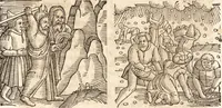 Picture 69 of 990 from Prodigiorvm ac ostentorvm chronicon : quae praeter naturae ordinem, motum, et operationem, et in svperioribus & his inferioribus mundi regionibus, ab exordio mundi usque ad haec nostra tempora, acciderunt ... (1557), leaf 53