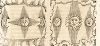 An illustration from Prodigiorvm ac ostentorvm chronicon : quae praeter naturae ordinem, motum, et operationem, et in svperioribus & his inferioribus mundi regionibus, ab exordio mundi usque ad haec nostra tempora, acciderunt ... (1557)