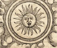 An illustration from Prodigiorvm ac ostentorvm chronicon : quae praeter naturae ordinem, motum, et operationem, et in svperioribus & his inferioribus mundi regionibus, ab exordio mundi usque ad haec nostra tempora, acciderunt ... (1557)