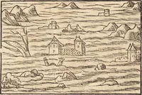 An illustration from Prodigiorvm ac ostentorvm chronicon : quae praeter naturae ordinem, motum, et operationem, et in svperioribus & his inferioribus mundi regionibus, ab exordio mundi usque ad haec nostra tempora, acciderunt ... (1557)