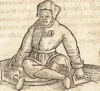 An illustration from Prodigiorvm ac ostentorvm chronicon : quae praeter naturae ordinem, motum, et operationem, et in svperioribus & his inferioribus mundi regionibus, ab exordio mundi usque ad haec nostra tempora, acciderunt ... (1557)