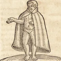 An illustration from Prodigiorvm ac ostentorvm chronicon : quae praeter naturae ordinem, motum, et operationem, et in svperioribus & his inferioribus mundi regionibus, ab exordio mundi usque ad haec nostra tempora, acciderunt ... (1557)