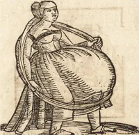 An illustration from Prodigiorvm ac ostentorvm chronicon : quae praeter naturae ordinem, motum, et operationem, et in svperioribus & his inferioribus mundi regionibus, ab exordio mundi usque ad haec nostra tempora, acciderunt ... (1557)