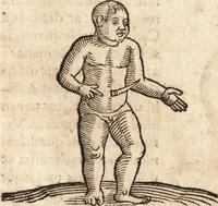 An illustration from Prodigiorvm ac ostentorvm chronicon : quae praeter naturae ordinem, motum, et operationem, et in svperioribus & his inferioribus mundi regionibus, ab exordio mundi usque ad haec nostra tempora, acciderunt ... (1557)