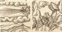 Picture 82 of 990 from Prodigiorvm ac ostentorvm chronicon : quae praeter naturae ordinem, motum, et operationem, et in svperioribus & his inferioribus mundi regionibus, ab exordio mundi usque ad haec nostra tempora, acciderunt ... (1557), leaf 61