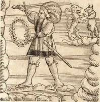 An illustration from Prodigiorvm ac ostentorvm chronicon : quae praeter naturae ordinem, motum, et operationem, et in svperioribus & his inferioribus mundi regionibus, ab exordio mundi usque ad haec nostra tempora, acciderunt ... (1557)