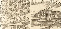 Picture 84 of 990 from Prodigiorvm ac ostentorvm chronicon : quae praeter naturae ordinem, motum, et operationem, et in svperioribus & his inferioribus mundi regionibus, ab exordio mundi usque ad haec nostra tempora, acciderunt ... (1557), leaf 62