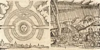 An illustration from Prodigiorvm ac ostentorvm chronicon : quae praeter naturae ordinem, motum, et operationem, et in svperioribus & his inferioribus mundi regionibus, ab exordio mundi usque ad haec nostra tempora, acciderunt ... (1557)
