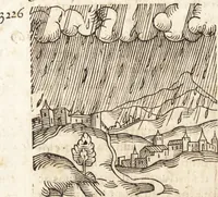 Picture 90 of 990 from Prodigiorvm ac ostentorvm chronicon : quae praeter naturae ordinem, motum, et operationem, et in svperioribus & his inferioribus mundi regionibus, ab exordio mundi usque ad haec nostra tempora, acciderunt ... (1557), leaf 65