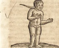 An illustration from Prodigiorvm ac ostentorvm chronicon : quae praeter naturae ordinem, motum, et operationem, et in svperioribus & his inferioribus mundi regionibus, ab exordio mundi usque ad haec nostra tempora, acciderunt ... (1557)