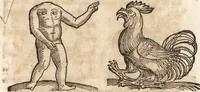An illustration from Prodigiorvm ac ostentorvm chronicon : quae praeter naturae ordinem, motum, et operationem, et in svperioribus & his inferioribus mundi regionibus, ab exordio mundi usque ad haec nostra tempora, acciderunt ... (1557)