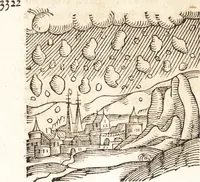 Picture 98 of 990 from Prodigiorvm ac ostentorvm chronicon : quae praeter naturae ordinem, motum, et operationem, et in svperioribus & his inferioribus mundi regionibus, ab exordio mundi usque ad haec nostra tempora, acciderunt ... (1557), leaf 69
