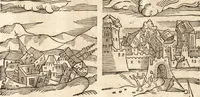 Picture 131 of 990 from Prodigiorvm ac ostentorvm chronicon : quae praeter naturae ordinem, motum, et operationem, et in svperioribus & his inferioribus mundi regionibus, ab exordio mundi usque ad haec nostra tempora, acciderunt ... (1557), leaf 90