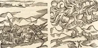 Picture 140 of 990 from Prodigiorvm ac ostentorvm chronicon : quae praeter naturae ordinem, motum, et operationem, et in svperioribus & his inferioribus mundi regionibus, ab exordio mundi usque ad haec nostra tempora, acciderunt ... (1557), leaf 95