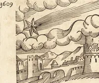 Picture 142 of 990 from Prodigiorvm ac ostentorvm chronicon : quae praeter naturae ordinem, motum, et operationem, et in svperioribus & his inferioribus mundi regionibus, ab exordio mundi usque ad haec nostra tempora, acciderunt ... (1557), leaf 97