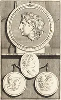 An illustration from Q. Curtius Rufus De rebus gestis Alexandri Magni : cum commentariis Raderi, Bongarsii, Popmae, Salmaaii, Gronovii, Loccenii & Freinshemii : hujusque & vetustioribus supplementis, nec non locorum difficiliorum interpretatione, & indice philologico locupletissimo rerum & verborum : accedunt figurae aeneae ad historiam Alexandri Magni apud curtium illustrandam necessariae (1696)