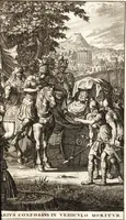 Picture 26 of 47 from Q. Curtius Rufus De rebus gestis Alexandri Magni : cum commentariis Raderi, Bongarsii, Popmae, Salmaaii, Gronovii, Loccenii & Freinshemii : hujusque & vetustioribus supplementis, nec non locorum difficiliorum interpretatione, & indice philologico locupletissimo rerum & verborum : accedunt figurae aeneae ad historiam Alexandri Magni apud curtium illustrandam necessariae (1696), leaf 418