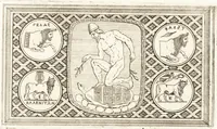 An illustration from Recherches sur l'origine, l'esprit et les progrès des arts de la Grèce : sur leur connexion avec les arts et la religion de plus anciens peuples connus : sur les monumens antiques de l'Inde, de la Perse, du reste de l'Asie, de l'Europe et de l'Égypte (1785)
