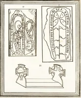 An illustration from Recherches sur l'origine, l'esprit et les progrès des arts de la Grèce : sur leur connexion avec les arts et la religion de plus anciens peuples connus : sur les monumens antiques de l'Inde, de la Perse, du reste de l'Asie, de l'Europe et de l'Égypte (1785)