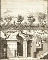 An illustration from Recherches sur l'origine, l'esprit et les progrès des arts de la Grèce : sur leur connexion avec les arts et la religion de plus anciens peuples connus : sur les monumens antiques de l'Inde, de la Perse, du reste de l'Asie, de l'Europe et de l'Égypte (1785)