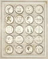 An illustration from Recherches sur l'origine, l'esprit et les progrès des arts de la Grèce : sur leur connexion avec les arts et la religion de plus anciens peuples connus : sur les monumens antiques de l'Inde, de la Perse, du reste de l'Asie, de l'Europe et de l'Égypte (1785)