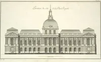 Picture 6 of 8 from Recueil des plans, coupes et elévations du nouvel Hôtel de ville de Rouen : dont la construction a été commencée en mai 1757, et avec les plans d'un accroissement et autres ouvrages projettés par cette ville (1758), leaf 30