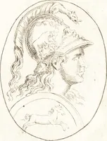 An illustration from Recueil de trois cent têtes et sujets de composition [graphic] (1775)