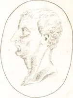 An illustration from Recueil de trois cent têtes et sujets de composition [graphic] (1775)