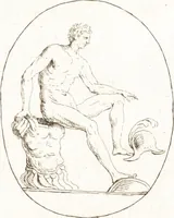 An illustration from Recueil de trois cent têtes et sujets de composition [graphic] (1775)