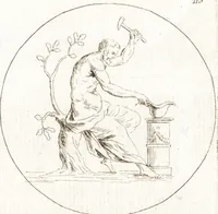 An illustration from Recueil de trois cent têtes et sujets de composition [graphic] (1775)
