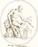 An illustration from Recueil de trois cent têtes et sujets de composition [graphic] (1775)