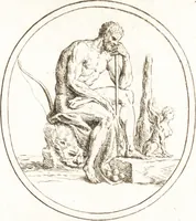 An illustration from Recueil de trois cent têtes et sujets de composition [graphic] (1775)