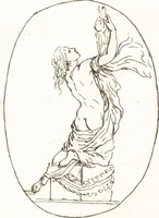 An illustration from Recueil de trois cent têtes et sujets de composition [graphic] (1775)