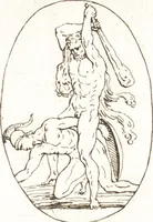 An illustration from Recueil de trois cent têtes et sujets de composition [graphic] (1775)